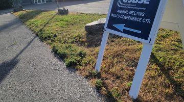 GSBSE Annual Meeting Sign