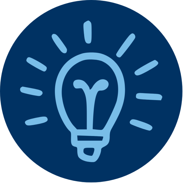 light ball icon for curriculum committee