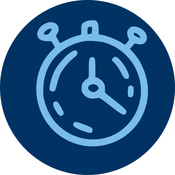 clock icon for first year advisory committee
